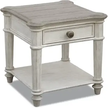 814-809 Klaussner Furniture Maribelle Living Room Furniture End Table