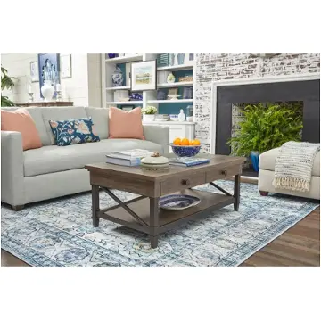 795-819 Klaussner Furniture Hometown Living Room Furniture Cocktail Table