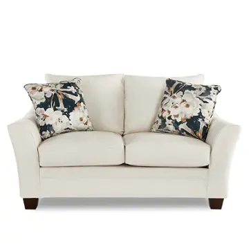 83844-ls-vela-bone-c1 Klaussner Furniture Posen Living Room Furniture Loveseat