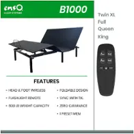 B1000qd Klaussner Furniture Bedding Adjustable Bed