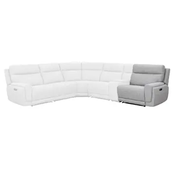 Palmero-6r-pwrc-alba-fog Klaussner Furniture Palmero Living Room Furniture Sectional