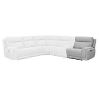 Palmero-6r-pwrc-alba-fog Klaussner Furniture Palmero Living Room Furniture Sectional