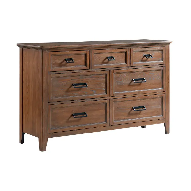 Al-br-5307-hvt-c Intercon Furniture Alta - Harvest Bedroom Furniture Dresser