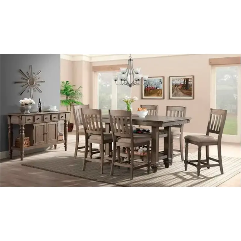 Bi-ta-4266g-rdo-c Intercon Furniture Balboa Park Dining Room Furniture Counter Height Table