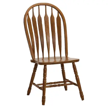 Co-ch-247sh-bru-su Intercon Furniture Classic Oak Dining Room Furniture Dining Chair