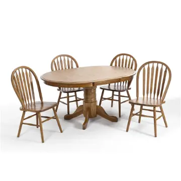 Co-ta-i4260-cnt-top Intercon Furniture Classic Oak Dining Room Furniture Dining Table
