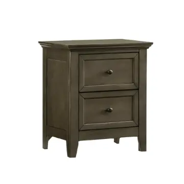 Sm-br-4302-gry-c Intercon Furniture San Mateo - Gray Bedroom Furniture Nightstand