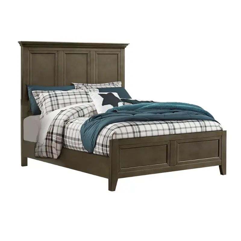 Sm-br-4325f-gry-hb Intercon Furniture San Mateo - Gray Bedroom Furniture Bed