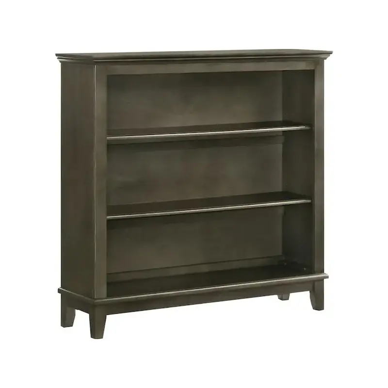 Sm-br-4352bk-gry-c Intercon Furniture San Mateo - Gray Bedroom Furniture Bookcase