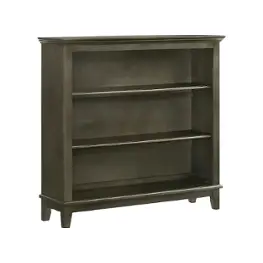 Sm-br-4352bk-gry-c Intercon Furniture San Mateo - Gray Bedroom Furniture Bookcase