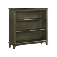 Sm-br-4352bk-gry-c Intercon Furniture San Mateo - Gray Bedroom Furniture Bookcase