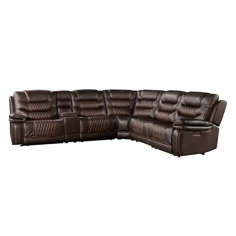 Cy-sc-alchpr-dkb-c Intercon Furniture Cody Living Room Furniture Sectional