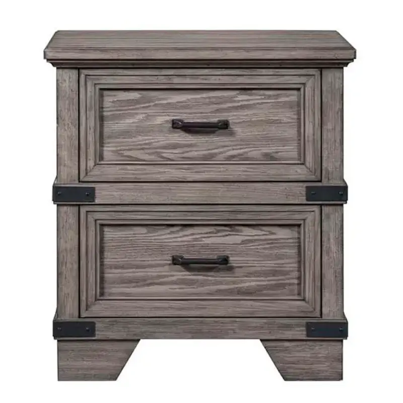 Fg-br-4902-ste-c Intercon Furniture Forge Bedroom Furniture Nightstand