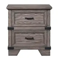 Fg-br-4902-ste-c Intercon Furniture Forge Bedroom Furniture Nightstand