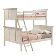 Sm-br-4560fb-rwh-bse Intercon Furniture San Mateo - Rustic White Bedroom Furniture Bed