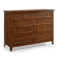 Sm-br-8810-tus-c Intercon Furniture San Mateo - Tuscan Bedroom Furniture Dresser