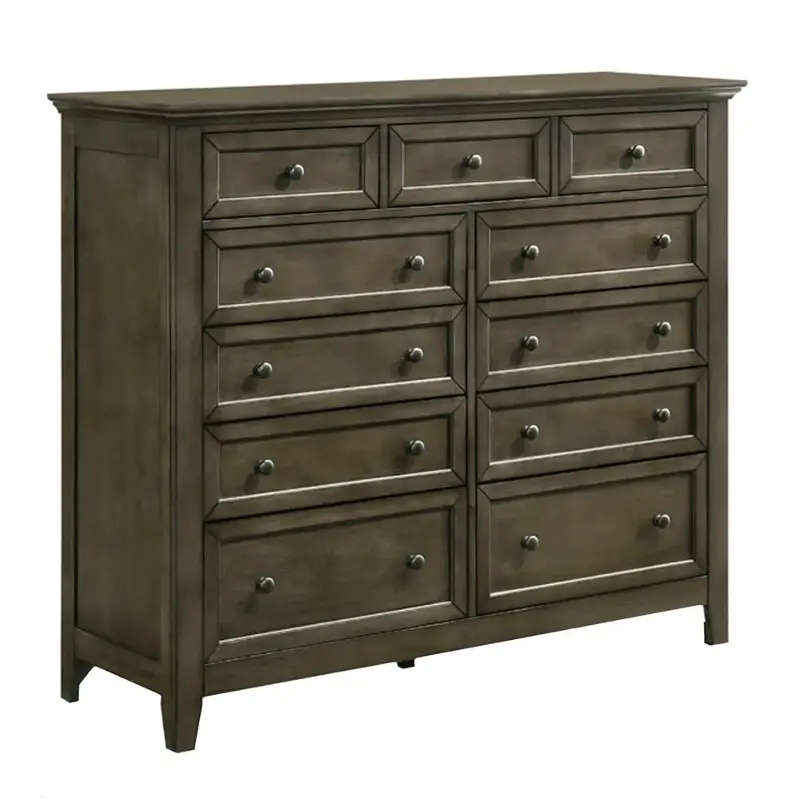 Sm-br-8811gc-gry-c Intercon Furniture San Mateo - Gray Bedroom Furniture Chest