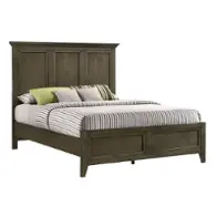 Sm-br-8865q-gry-hb Intercon Furniture San Mateo - Gray Bedroom Furniture Bed