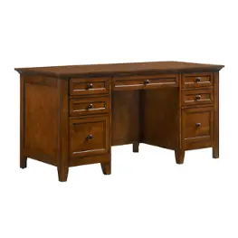 Sm-ho-6230ed-tus-c Intercon Furniture San Mateo - Tuscan Home Office Furniture Desk