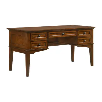 Sm-ho-6230wd-tus-c Intercon Furniture San Mateo - Tuscan Home Office Furniture Desk