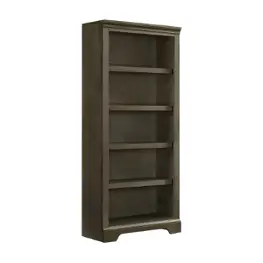Sm-ho-7232b-gry-c Intercon Furniture San Mateo - Gray Home Office Furniture Bookcase