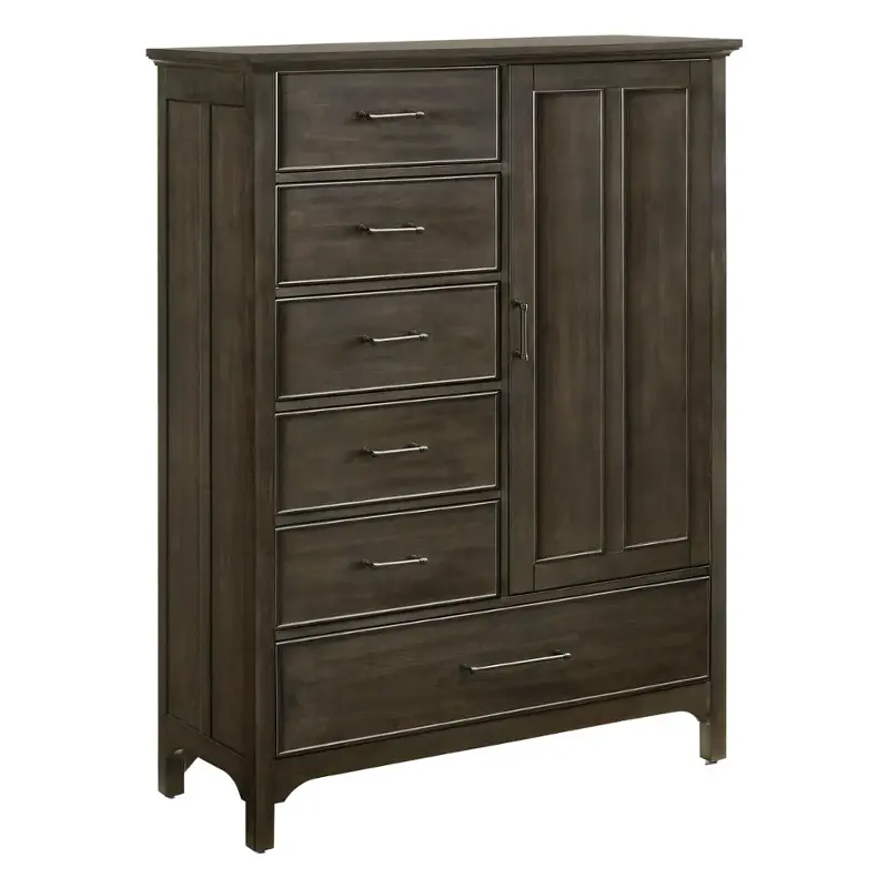 Hw-br-5306gc-bcl-c Intercon Furniture Gentlemans Chest, 6 Drawer