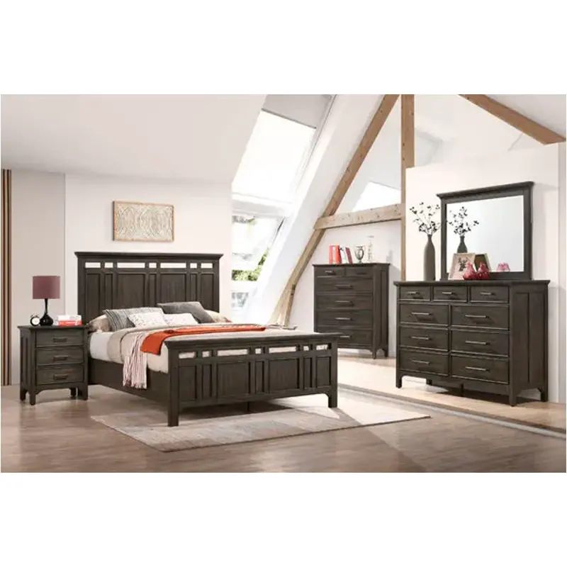 Hw-br-5360q-bcl-hb Intercon Furniture Hawthorne Bedroom Furniture Bed