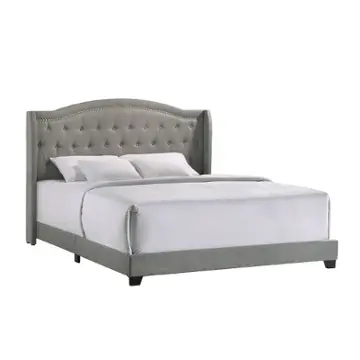 Ub-br-rhykng-smk-c Intercon Furniture Upholstered Beds Bedroom Furniture Bed
