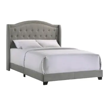 Ub-br-rhyqen-smk-c Intercon Furniture Upholstered Beds Bedroom Furniture Bed