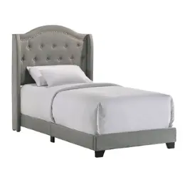 Ub-br-rhytwn-smk-c Intercon Furniture Upholstered Beds Bedroom Furniture Bed