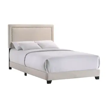 Ub-br-zonful-fog-c Intercon Furniture Upholstered Beds Bedroom Furniture Bed
