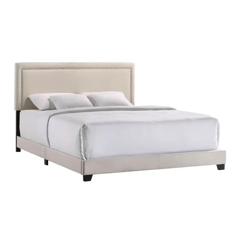 Ub-br-zonkng-fog-c Intercon Furniture Upholstered Beds Bedroom Furniture Bed