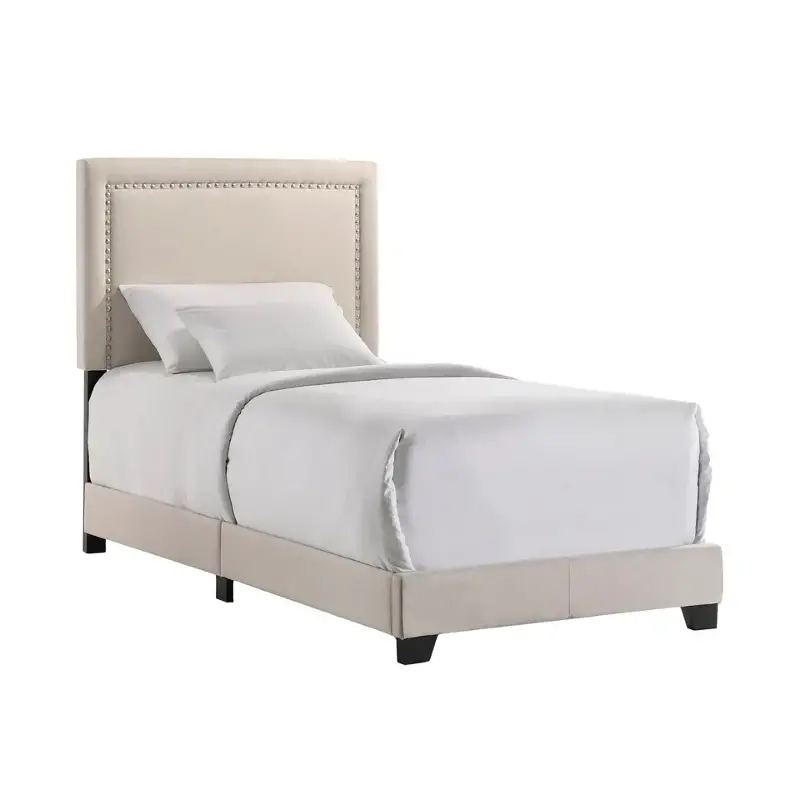 Ub-br-zontwn-fog-c Intercon Furniture Upholstered Beds Bedroom Furniture Bed