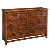 Wk-br-6106-vac-c Intercon Furniture Wolf Creek Bedroom Furniture Dresser