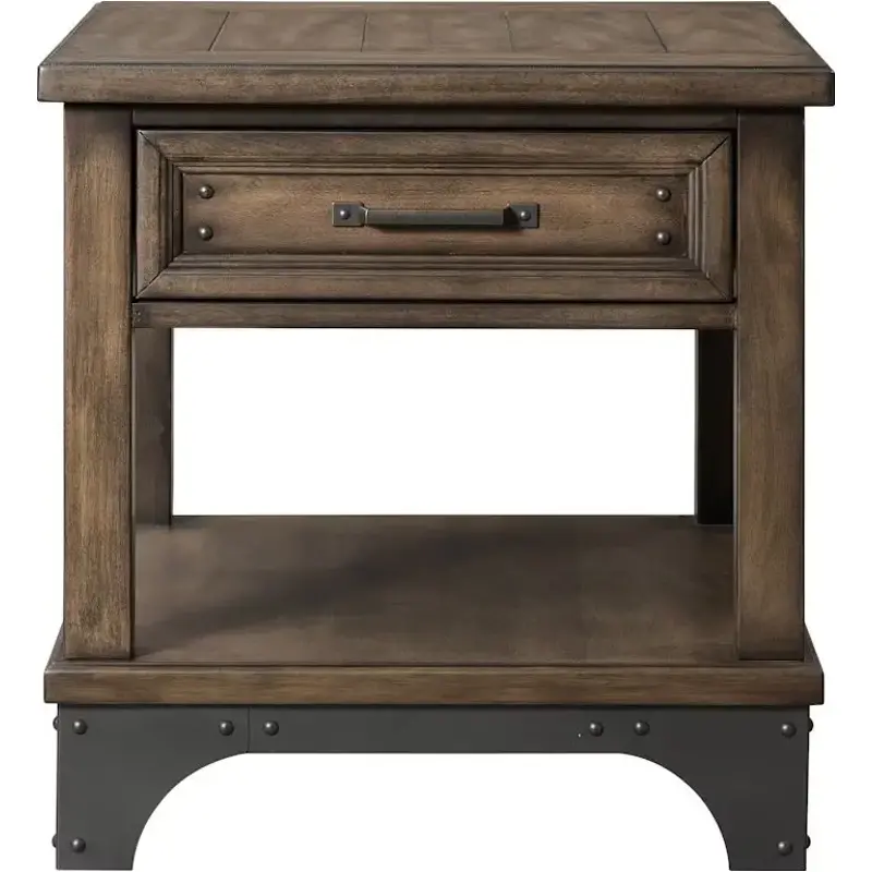Wy-ta-2324-gpg-c Intercon Furniture Whiskey River Living Room Furniture End Table