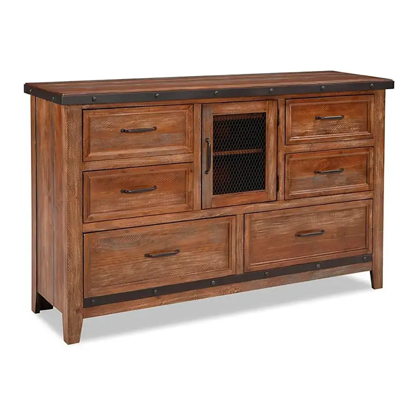 Ts-br-3507-cyb-c Intercon Furniture Taos Bedroom Furniture Dresser