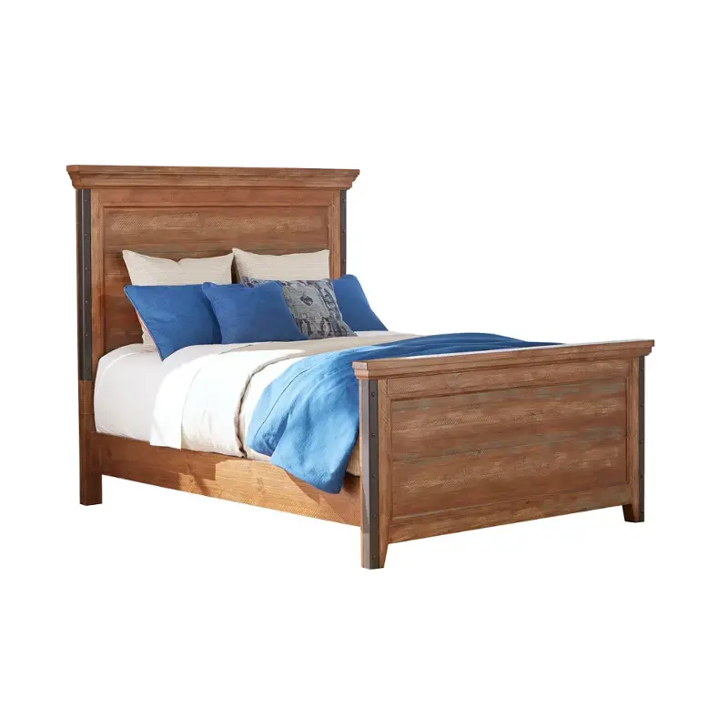 Ts-br-3565k-cyb-fb Intercon Furniture Taos Bedroom Furniture Bed