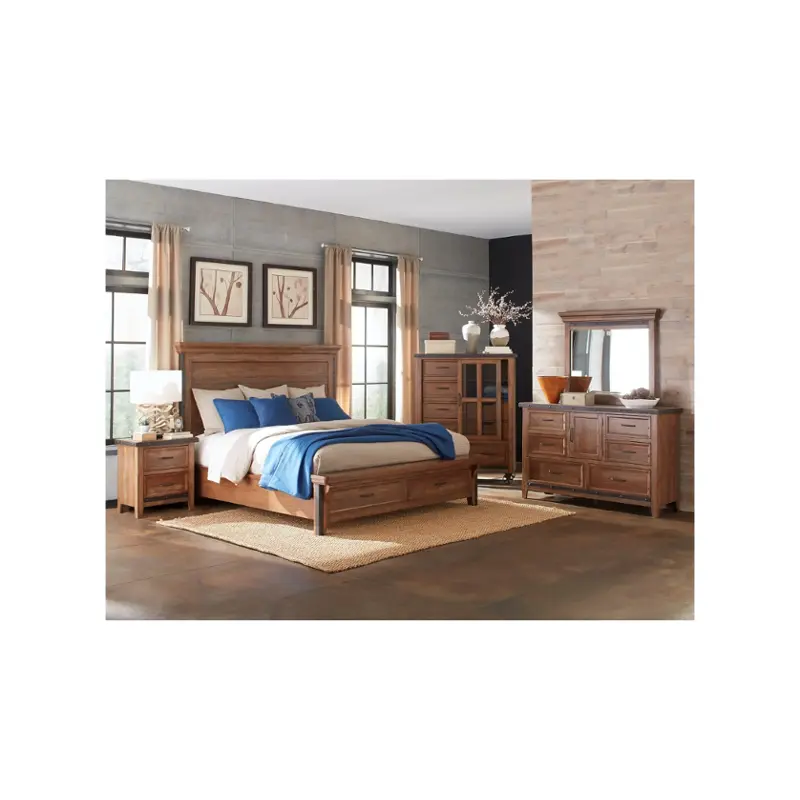 Ts-br-3565ks-cyb Intercon Furniture Taos Bedroom Furniture Bed