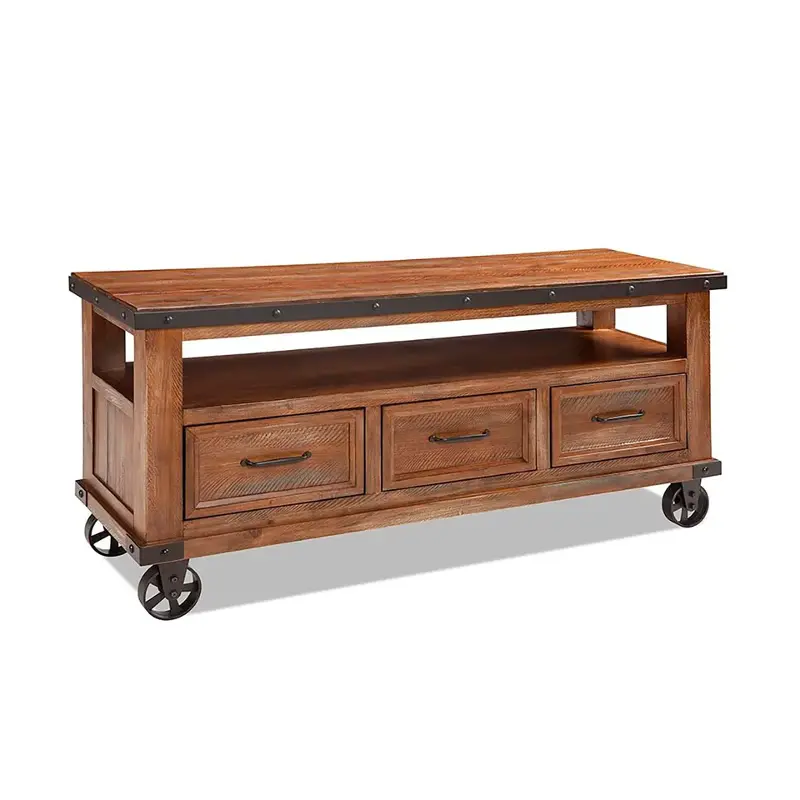 Ts-ht-6019-cyb-c Intercon Furniture Taos Home Entertainment Furniture Tv Console