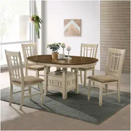 Mi-ta-4260-rfo-top Intercon Furniture Mission Casuals Dining Room Furniture Dining Table