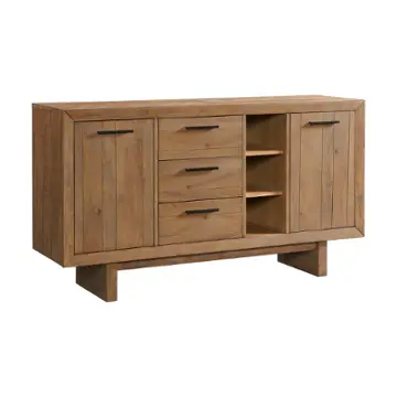 Lm-ca-6636-woa-c Intercon Furniture Landmark Dining Room Furniture Sideboard