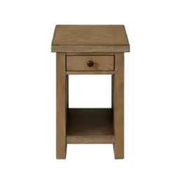 Lm-ta-1624-woa-c Intercon Furniture Landmark Living Room Furniture End Table