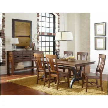 Dt-ta-4296-ccr-top Intercon Furniture District Dining Room Furniture Dining Table