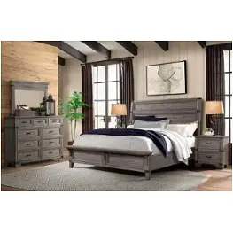 Fg-br-4965q-ste-hb Intercon Furniture Forge Bedroom Furniture Bed