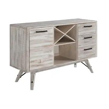 Mr-ca-5836-wwh-c Intercon Furniture Modern Rustic Dining Room Furniture Server
