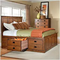 Op-br-5850cs-mis-hb Intercon Furniture Oak Park - Mission Bedroom Furniture Bed