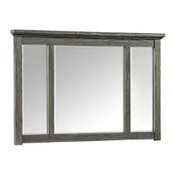 Op-br-5891-pew-c Intercon Furniture Oak Park - Pewter Bedroom Furniture Mirror