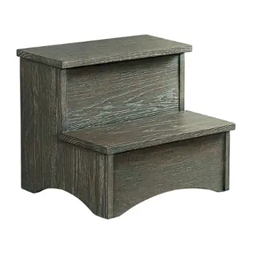 Op-br-step-pew-c Intercon Furniture Oak Park - Pewter Bedroom Furniture Step Stool