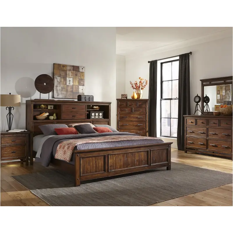 Wk Br 6190bk Vac Hb Intercon Furniture King Bookcases Bed 