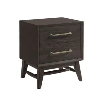 By-br-9802-blk-c Intercon Furniture Bayside - Black Bedroom Furniture Nightstand